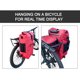 thumbnail image 5 of Bicicleta Bolsa de portaequipajes lateral multiusos para bicicleta bolsa de equipaje de Likrtyny gran capacidad para asiento trasero resistente al agua accesorios de ciclismo, 5 of 9