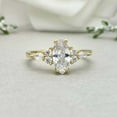 thumbnail image 5 of HeartsAndYou 1.5ct Engagement Ring for Women Marquise Cut Moissanite Petite Solitaire 18k Yellow Gold Over Silver, 5 of 9