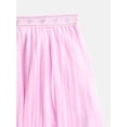 thumbnail image 2 of Wonder Nation Little Girls' Pleated Mesh Skirt, Sizes 4-10, 2 of 3