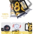 thumbnail image 5 of Sunflower Gifts Cup for Women Girls, 40oz Tumbler with Handle and Straw Lid, Stainless Steel Double Walled Insulated Mug Water Bottle, Sun Flowers Floral Lover Birthday Gift Idea, 5 of 6