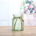 thumbnail image 4 of AuroraX Clear Glass Vase for Flowers Elegant Glass Vase Centerpiece Modern Cylinder Tall Minimalist Clear Vase for Home Decor Green, 4 of 6