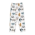 thumbnail image 4 of Xecao Puppy Women's Straight Lounge Pajama Pants: The Epitome of Relaxed Sleepwear, 4 of 9