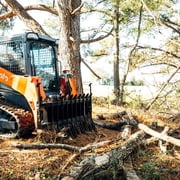 Titan Attachments Root Rake Tractor Attachment, 60in Wide, Universal Quick Tach Hookup