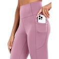 thumbnail image 7 of Cadmus High Waist Capri Leggings with Pockets, 20" Soft Comfy Running Workout Crop Yoga Pants for Women 4 Way Stretch, 7 of 7