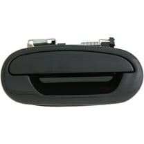 Dorman 90579 Rear Passenger Side Exterior Door Handle Rear Right Smooth Black for Specific Ford Models, Smooth Black (OE FIX)
