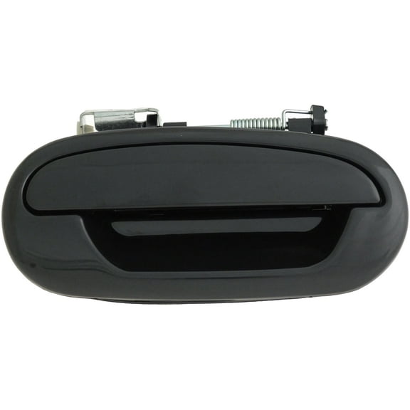 Dorman 90579 Rear Passenger Side Exterior Door Handle Rear Right Smooth Black for Specific Ford Models, Smooth Black (OE FIX)