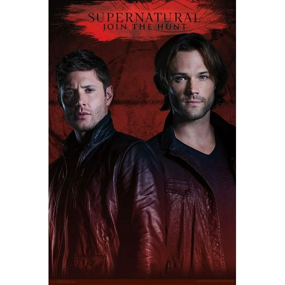Supernatural - Red Laminated Poster Print (22 x 34)