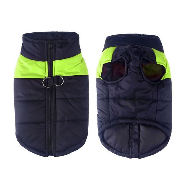 Ropa para perros golden retriever engrosada otoño e invierno ropa para perros grandes samoye ropa de esquí acolchada de algodón impermeable