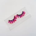 thumbnail image 3 of Halloween 3D Mink Faux Lashes with Color Tips, Dramatic Fluffy Volume Strip Lashes, Colorful Lash Extensions for Makeup Artists, Cosplay, Parties,halloween,Christmas, 3 of 3