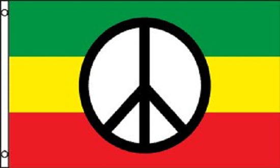 Hippie Peace Flag 
