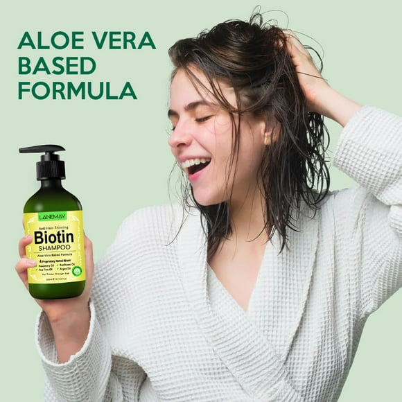 WKWeiS Biotin Shampoo Cleansing Moisturizing Moisturizing Smooths Repairing and Fluffys Shampoo 300Ml Savings Clearance