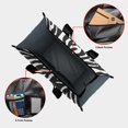 thumbnail image 4 of Utility Tote Bag for Women with 11 Pockets, Zebra Stripe Teacher Tote with Top Zipper Closure & Thick Bottom Support, Waterproof Beach Bag Work Laptop Bag for Teachers, Students, Artist, Nurse Purse, 4 of 5