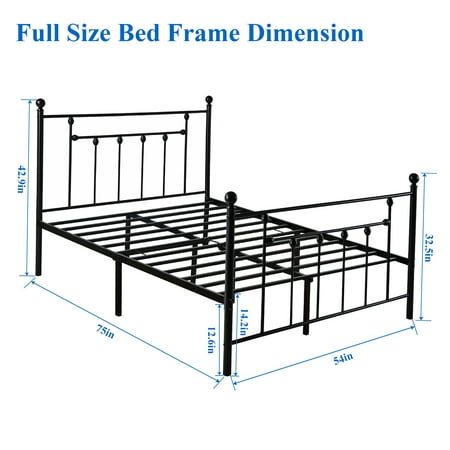 Full Queen Bed Frame Dimensions - Hanaposy