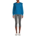 thumbnail image 4 of RealSize Women's Stretch Jersey Capri Leggings, XS-XXXL, 4 of 6