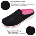 thumbnail image 5 of Men's Slip-on Mules Half Sneakers Casual Walking Shoes Outdoor Backless Sneakers, 5 of 6