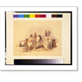 thumbnail image 2 of Historic Framed Print, Nubian women at Korti, on the Nile.David Roberts, R.A., 17-7/8" x 21-7/8", 2 of 9