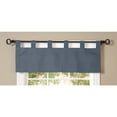 thumbnail image 2 of Commonwealth Thermalogic Weathermate Solid Tab Valance in Blue, 2 of 3