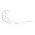thumbnail image 1 of Règle de Couture en Plastique en Forme de Comma, Règle Courbe, Outil de Dessin, 1 of 5