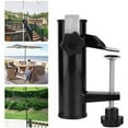 thumbnail image 3 of CHUANK Support de Parasol de Patio Base de Parasol d'Extérieur et Support de Montage Pince Métallique, 3 of 8