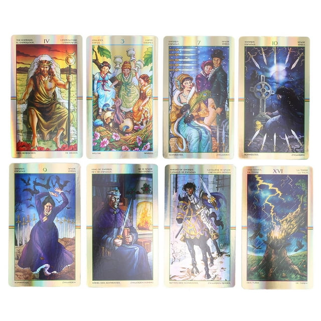 Cartas de adivinación del destino, baraja de cartas del tarot, baraja de cartas del tarot Fate Party, tecnología avanzada
