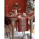 thumbnail image 5 of JM Camino de mesa navideño, camino de mesa rústico a cuadros rojos de Papá Noel para fiestas de cumpleaños, cocina, mesa de comedor, decoración del hogar, 18.0 x 72.0 in (B) JM RV021031-00024SDJ, 5 of 5