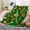 Green, variant on Pink Christmas Gingerbread Man Throw Blanket, Winter Cute Star Snowflakes Candy Cane Throws Blankets, Xmas Soft Lightweight Holiday Flannel Blanket for Couch Sofa Bed Chair Living Rooms Decor, 50X60IN