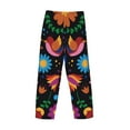 thumbnail image 5 of Fotbe Men'S Colorful Floral2classic Pajama Pants With Elastic Waist And Drawstring Pockets，Pajama Pants Mens Lounge Pants Super Soft, 5 of 9