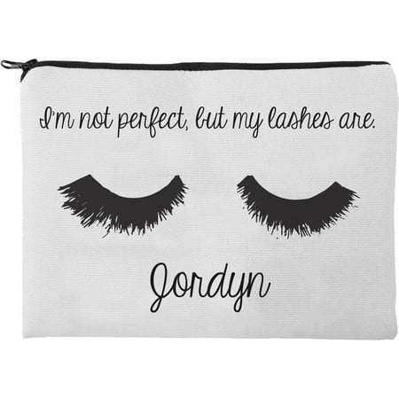 Custom Shower Kit - I'm Not Perfect, But My Lashes Are Custom Makeup Bag