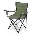 thumbnail image 1 of 26-27 Outdoor armchair cup holder portable backrest folding chair fishing stool art sketch beach chair, 1 of 5
