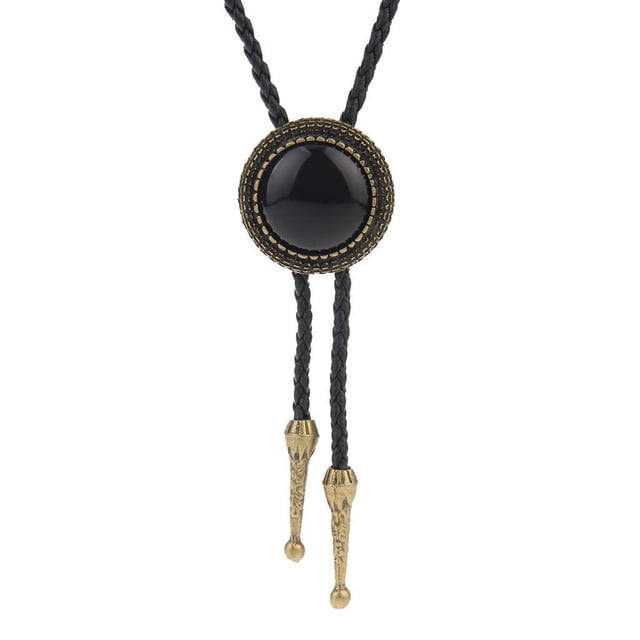 Qarigey Classic Rhinestone Bolo Tie Shirt Poirot Gentleman Suit Tie Korean Accesorios de disfraces Bronce antiguo
