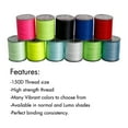 thumbnail image 2 of Xuanqin Fly Tying 150D Thread Multicolor Hand-made Thread DIY Assist Hook Binding Line, for Outdoor Sports, 2 of 12