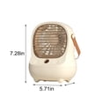 thumbnail image 3 of Ohufall USB Rechargeable Portable Personal Air Cooler 3 Speed Mini Cooling Fan Humidifier For Home Office Bedroom, 3 of 6