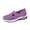 Purple, variant on Women Casual Shoes Slip On Shoes Flat Footwear Daily Shoes Soft Breathable Sole Comfortable For Casual Wear ,Us Size:5.5