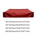 thumbnail image 3 of KQJDYXW Sandbox Cover Sandbox Cover Sandbox Cover Outdoor Garden Outdoor Sandbox Cover Folding Zipper Cover Children'S Beach Games Sandbox Protective Cloth Garden Tool, 3 of 9