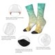 thumbnail image 4 of Balery Starfish And Seashell On The Beach Calcetas Largas con Estampado para Hombre y Mujer – Suaves y Transpirables, Talla Única (US 5-11), 4 of 6