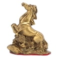 thumbnail image 2 of Sculpture de Cheval, Cheval Statue Sculptée à la Main Sculpture Animale Fonctionnalité Polyvalente, 2 of 14
