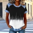 thumbnail image 1 of Haivin Womens T Shirts Short Sleeve Casual Scooped Neck Summer Tops Blouses, 1 of 5