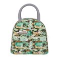 thumbnail image 1 of Easygdp Colorful Hawaii Palms Bolsa de Almuerzo Insulada Grande, Forro de Aluminio, Diseño Espacioso, a Prueba de Fugas, Ideal para Trabajo, Picnics, Viajes y Actividades al Aire Libre, 1 of 6