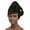 Black, variant on Seductiva Heardband Vintage Headscarf for Women Head for Black Women Stretchy Head Scarf African Hair for Natural Hair Turban Headwraps Tie Headbands Headwrap Pearl Beanie