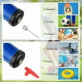 thumbnail image 4 of Lsupdaol 1 Pcs Ball Pump for Sports Balls Pump with Needle and Extension Hose Bulk for Basketball Football Soccer Volleyball, 4 of 6