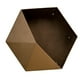 thumbnail image 4 of Estante hexagonal de pared, soporte decorativo para plantas de ventana Marron 30cm, 4 of 9