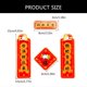 thumbnail image 3 of Lovely Birdcage Couplets Acrylic 2 Set Easy to Hanging New Year Theme for Parrot Nests Home Use Chinese New Year Decors, 3 of 5