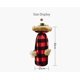 thumbnail image 5 of 8 Piezas Fundas para Botellas de Vino de Navidad Bolsas de Regalo de Vino a Cuadros de Búfalo Suéter de Piel Sintética de Navidad Bolsas para Porta Botellas de Vino Bolsas para Decoraciones de Adornos de Cena de Navidad (Blanco y Negro) Rojo Verde, 5 of 5