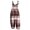 Rouge, variante sur ManxiVoo Combinaison Bohème Chic en Coton pour Femmes, Jambes Larges, Col en V, Sans Manches, avec Poches, Tenue d'Été Décontractée, Taille XXXXXL, Blanc