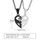 thumbnail image 5 of Collar de pareja de cisnes Yashi para el y ella joyería de regalo de San Valentín Acero inoxidable, 5 of 5