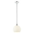 thumbnail image 4 of Innovations Lighting - White Venetian - 1 Light Stem Hung Mini Pendant In Modern, 4 of 7