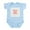 Sky Blue, variant on CafePress - Amy Infant Bodysuit - Baby Light Bodysuit, Size Newborn - 24 Months