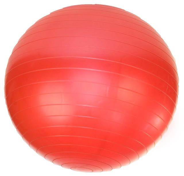 Valeo Exercise Body Ball with Pump 75 cm Red 