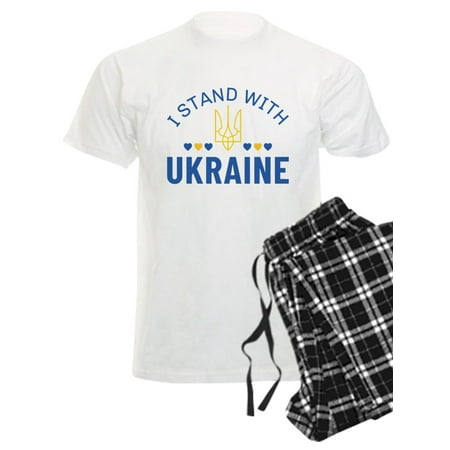 

CafePress - I Stand With Ukraine - Men s Light Pajamas