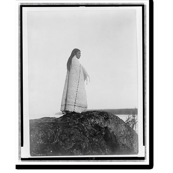 Historic Print, Cowichan girl, 16" x 20"